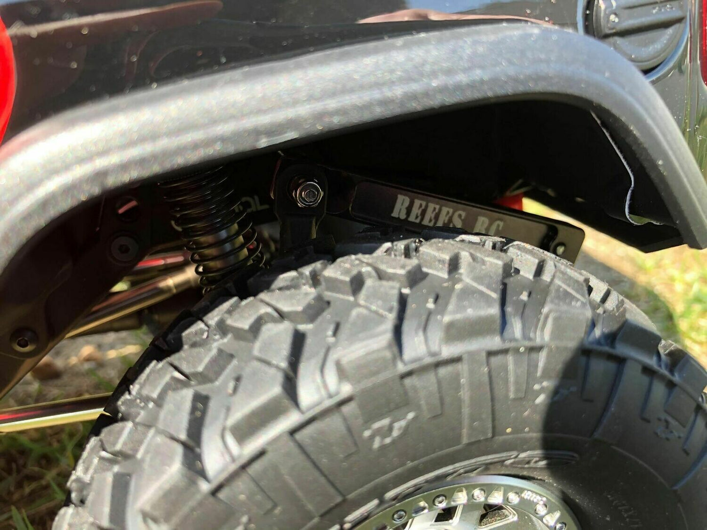 Axial SCX10iii: Rear Sway Bar Mount (JLU Wrangler, Base Camp)