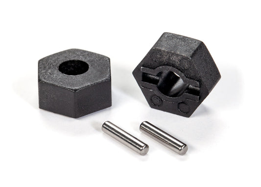 12 mm Hex Wheel Hubs (2)-Part Number: 1654