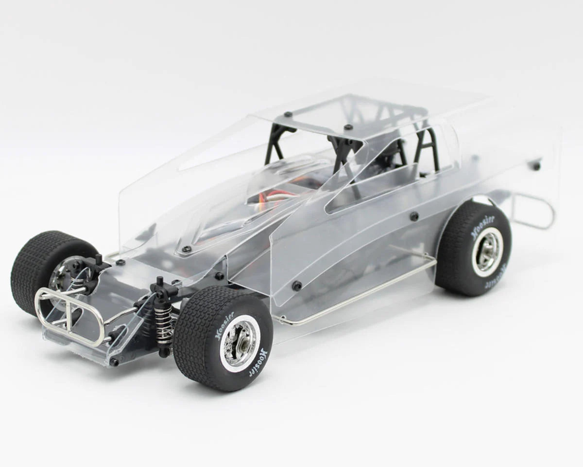 1RC Racing EDM 3.0 1/18 Brushless RTR 2WD Oval Racer (Clear) w/2.4GHz Radio, Battery & Charger