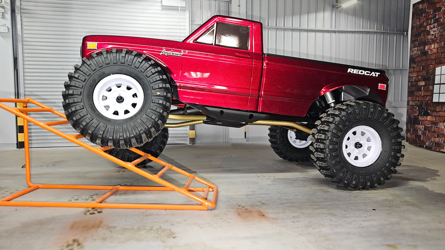Redcat Ascent D-Links 12.3" (313mm) stock wheelbase Ultra Light Delrin Straight Link Kit