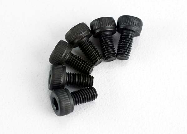 Cap-Head Machine Screws 3x6 mm (6)-Part Number: 2554