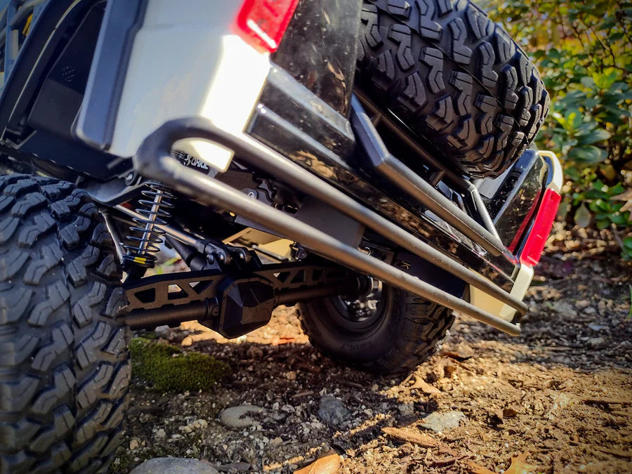 Retro Series Axial SCX10 III Bronco Rear Bumper (RAW)