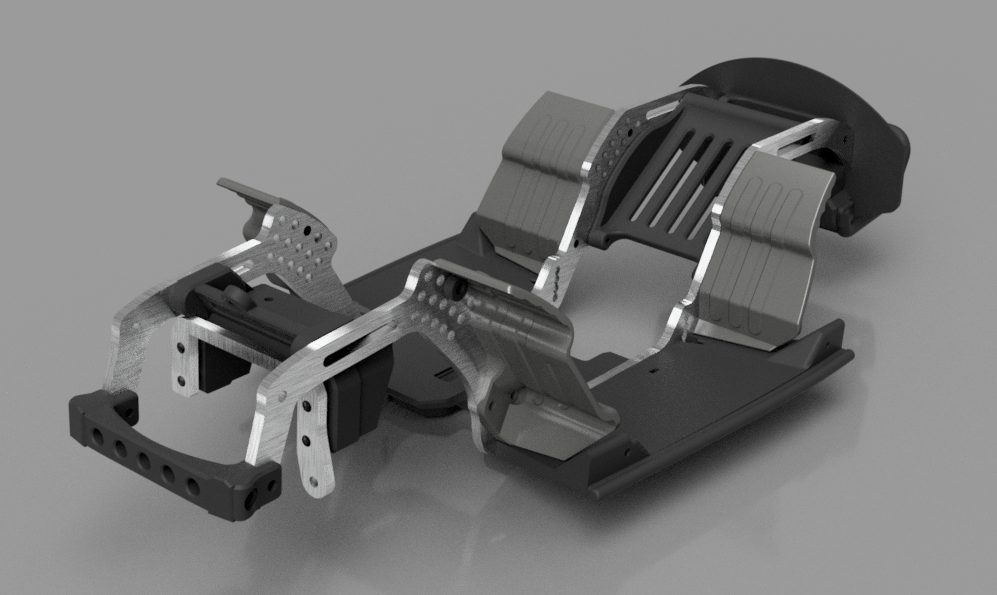 V1B: "Bugger" Plastic Parts - Bushido12 Build