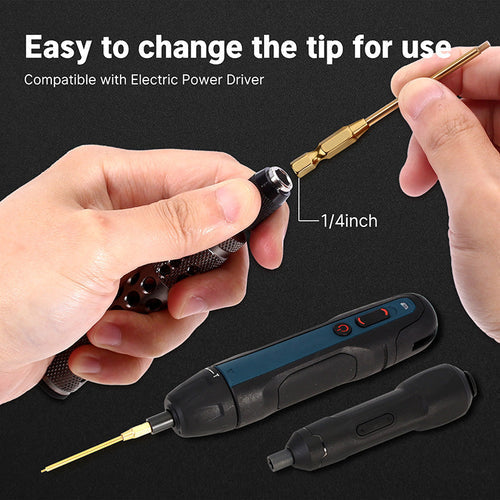 INJORA 8-in-1 Hex Screwdrivers Nut Drivers Quick Change RC Tool Kit for TRX4M SCX24 Ascent-18 INJORA