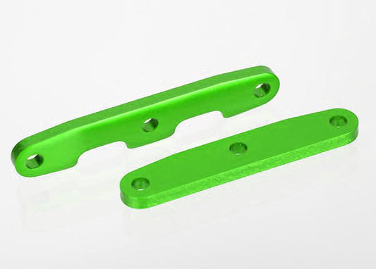 Green Aluminum Tie Bars (F&R) Part Number:  6823G