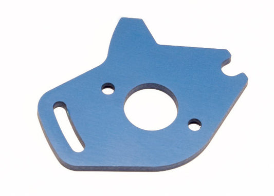 Blue Aluminum Motor Plate Part Number:  6890