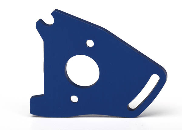 Blue Aluminum Motor Plate Part Number: 7490