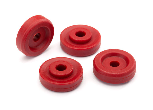 Red Wheel Washers (4) Part Number:  8957R