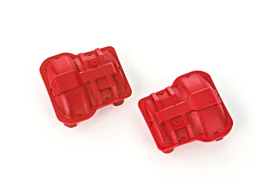 Red Axle Covers (F&R) Part Number:  9738-RED