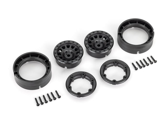 Black 1.0" Method Race Wheels (2) Part Number:  9781