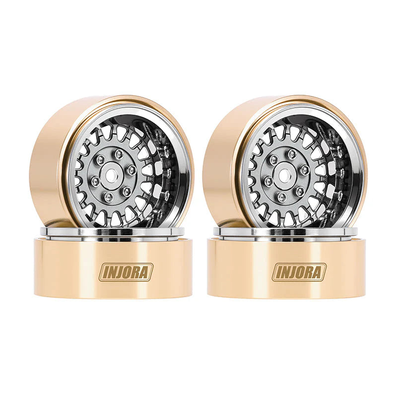 INJORA 1.3" ModuWheel -4.05mm Offset Wheels for Micro Crawlers(W1316) INJORA