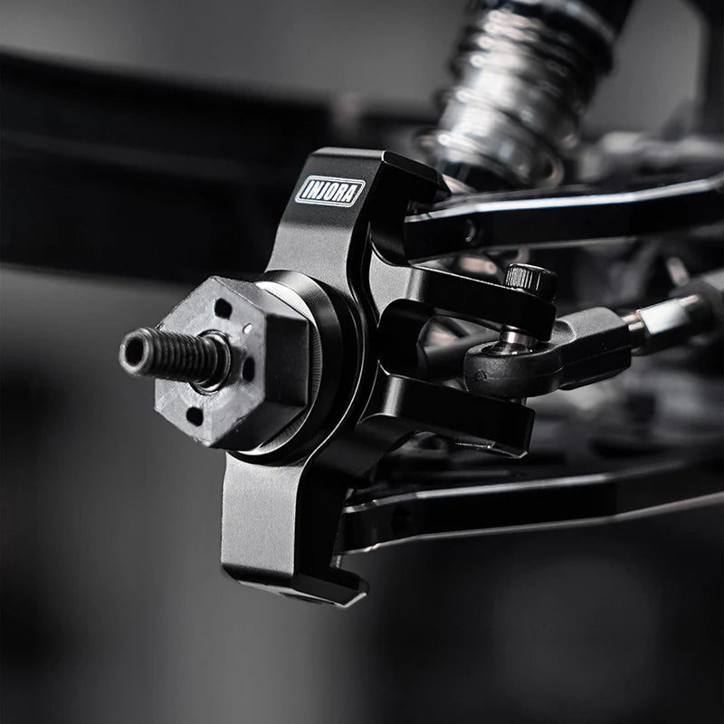 INJORA Aluminum Steering Knuckles for Arrma Mojave Grom Losi Nascar