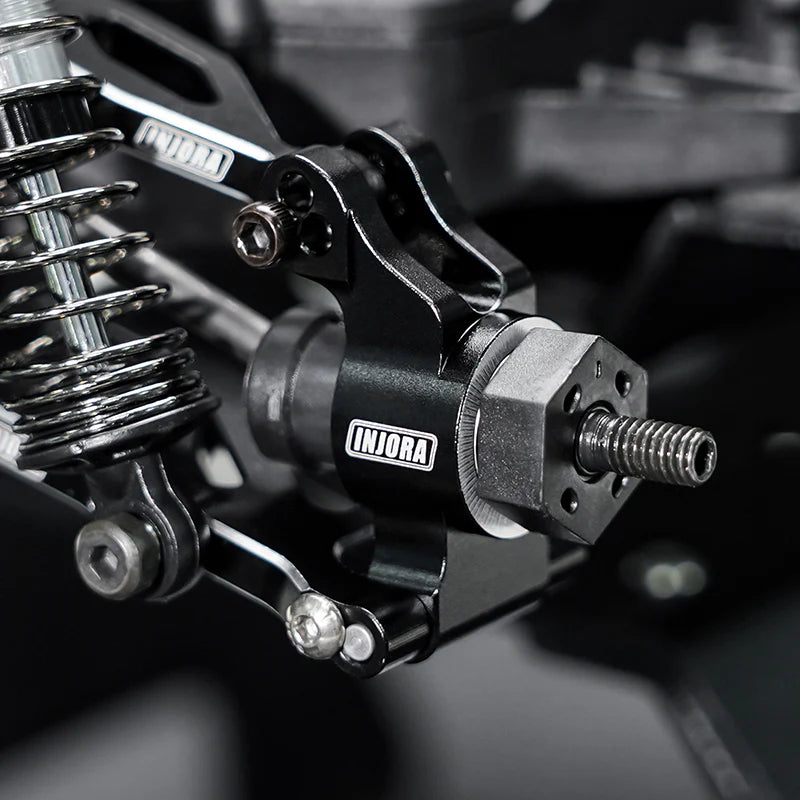 INJORA Aluminum Rear Hubs for Arrma Mojave Grom Losi Nascar