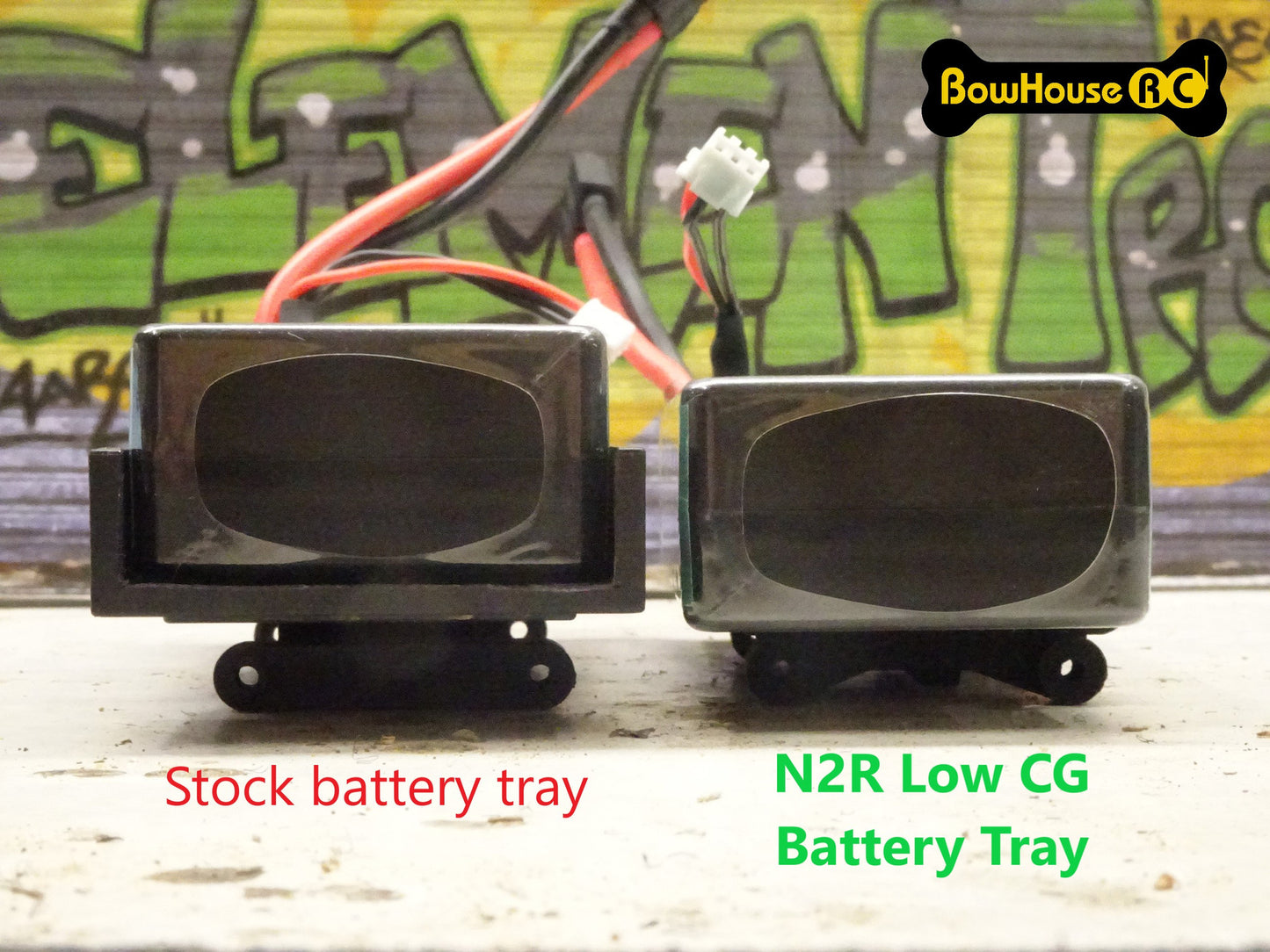 BowHouse RC: N2R Low CG Battery Tray for Element Enduro