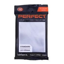 KMC Sleeves: Standard Perfect - Clear 100CT KMC