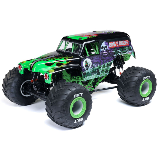 1/8 LMT 2.0 Grave Digger 4X4 Solid Axle Brushless Monster Truck RTR, Green