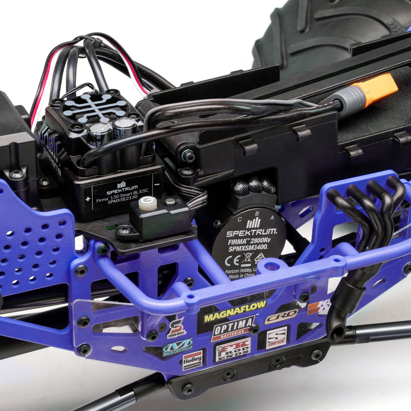 1/8 LMT 2.0 Son-Uva Digger 4X4 Solid Axle Brushless Monster Truck RTR, Blue