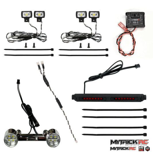HB-2 Off-Road Light Kit, 1/10 Vanquish H10 Optic
