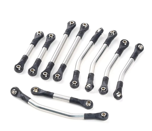 Power Hobby: Stainless Steel High Clearance Links, for Redcat Ascent-18