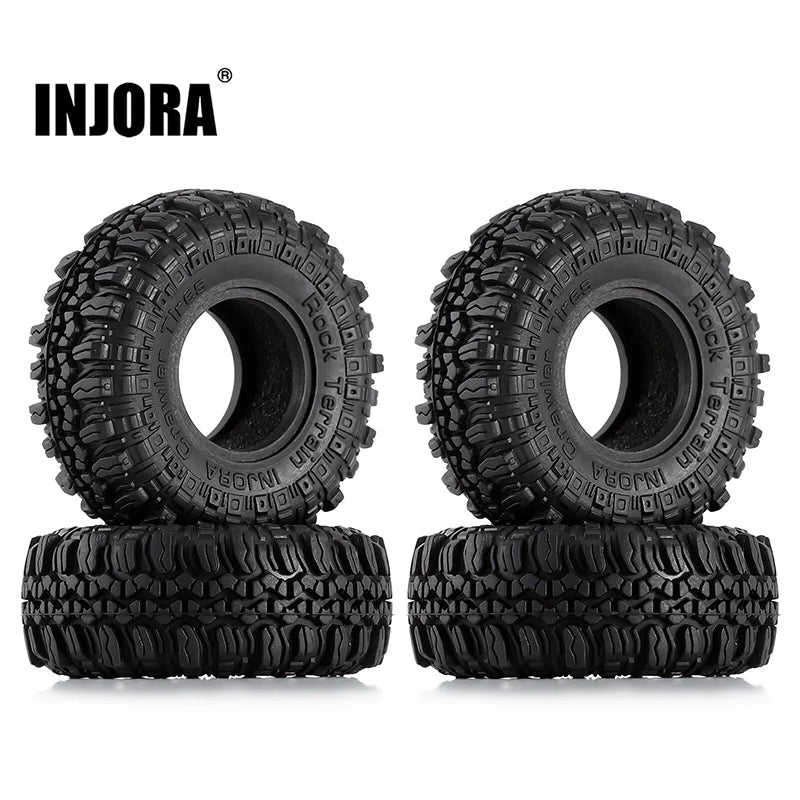 INJORA 1.0" 56*22mm S5 Rock Terrain Tires