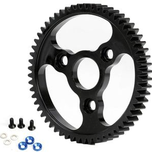 53T 0.8 Hardened Steel Spur Gear, for E-Revo, Jato, T-Maxx, Summit, Rally, Slash 4x4, Stampede 4x4
