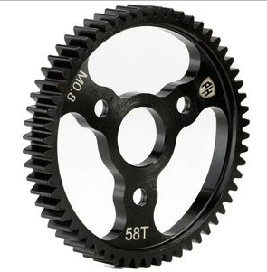 58T 0.8 Hardened Steel Spur Gear, for E-Revo, Jato, T-Maxx, Summit, Rally, Slash 4x4, Stampede 4x4