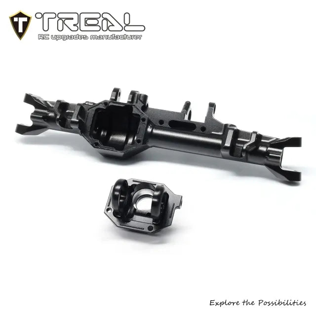 TREAL Aluminum 7075 Front Axle Housing CNC Billet Machined Upgrades for Vanquish Products H10 Optic
