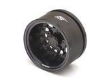Boom Racing ProBuild™ 1.55" R12 Adjustable Offset Aluminum Beadlock Wheels (2) Black/Black