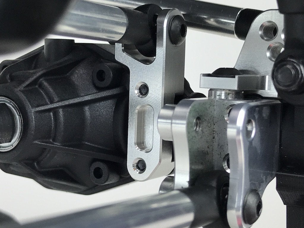 KAOS CNC Aluminum 3rd Link Mount (Silver Anodized), DL-Series