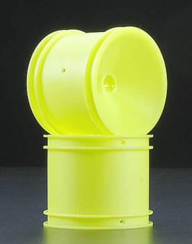 Wheel Front Yellow (2) EVST By DURATRAX