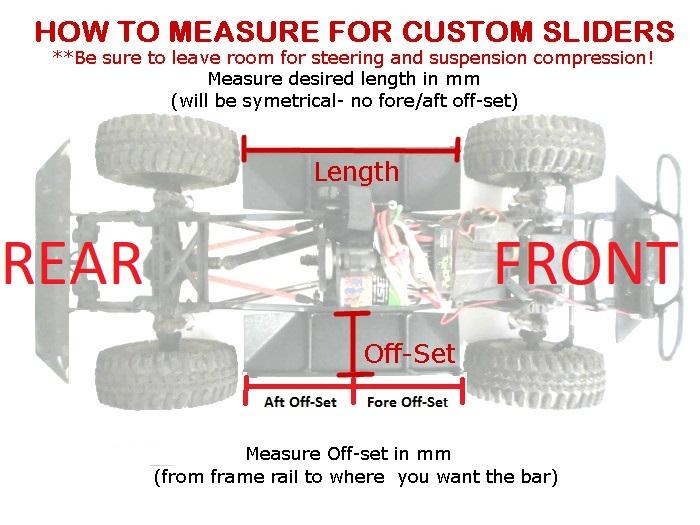 Element RC Enduro Sendero/Sendero HD Cab-Only Rock Sliders (Black)