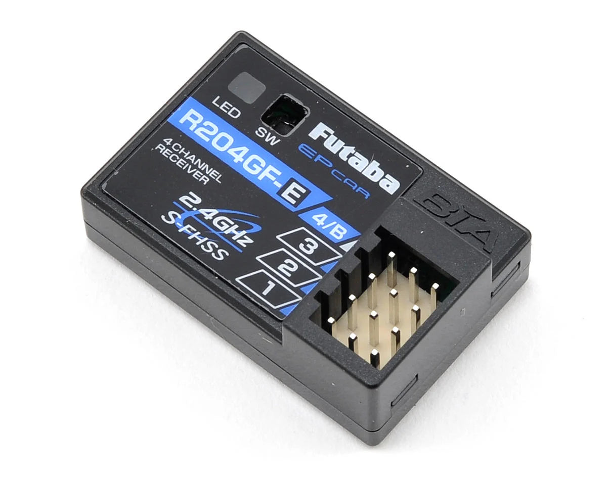 Futaba R204GF-E S-FHSS High Voltage 4-Channel 2.4GHz Micro Receiver Futaba