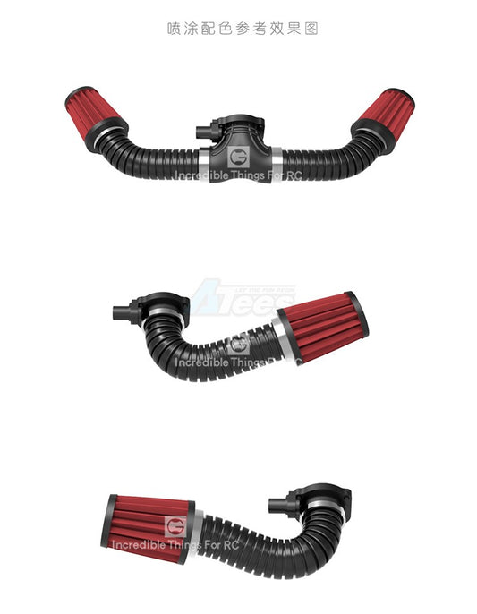 GRC Simulation LS7 Engine Air Intake Filter Double Head