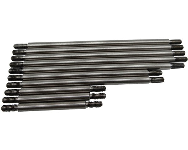 HRATRXF160T Titanium Steering & Suspension Link Set, 324mm Wheelbase, for Traxxas TRX-4 (10pcs) Hot Racing