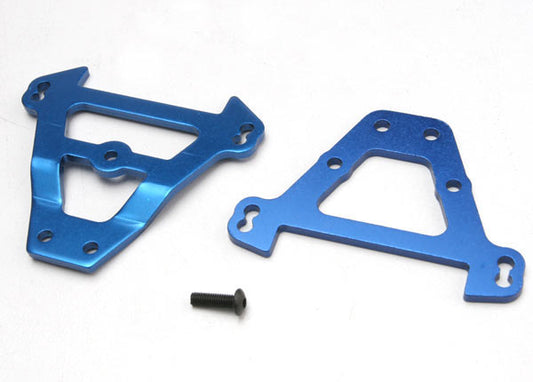 Blue Aluminum Tie Bars (F&R) Part Number: 5323