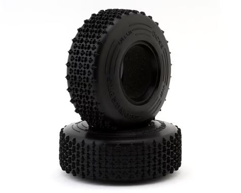 JConcepts Boss 1.9" All Terrain Comp Rock Crawler Tires (2) (4.25” OD) (Green) J Concepts