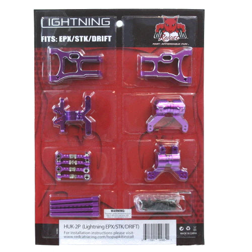 Lightning Pro/Drift/STK hop up kit (Purple)(1pc) Redcat