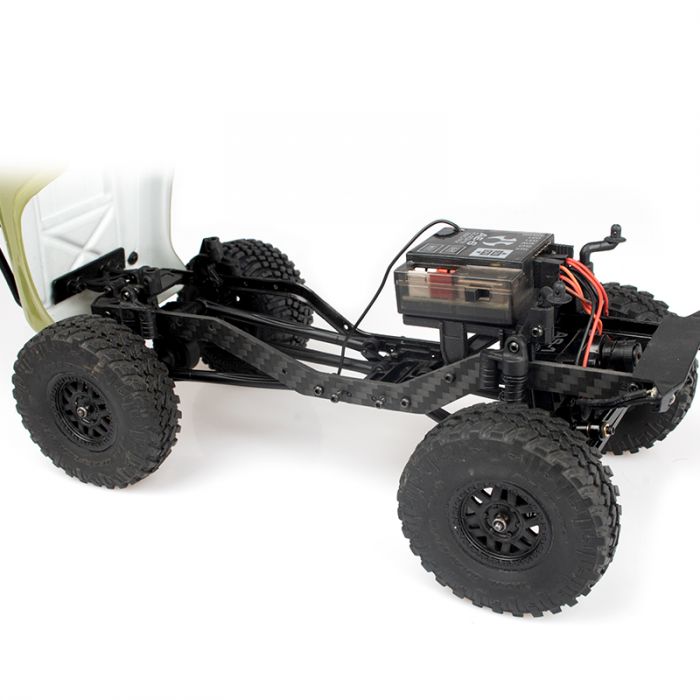 Axial SCX24 Deadbolt C10 JLU Betty Carbon Fiber Frame Rail set