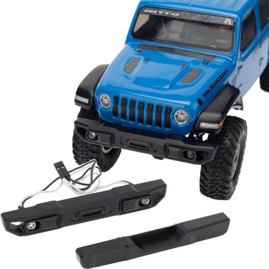Wide Aluminum Bumper, for Axial SCX24 Jeep Wrangler / Gladiator / Bronco