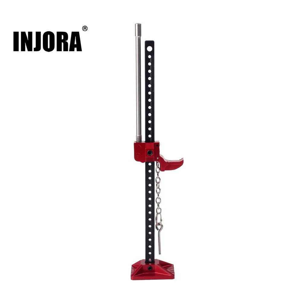 INJORA Mini Slideable Metal Jack Tool, 1/10 Scale Accessories for RC Crawler