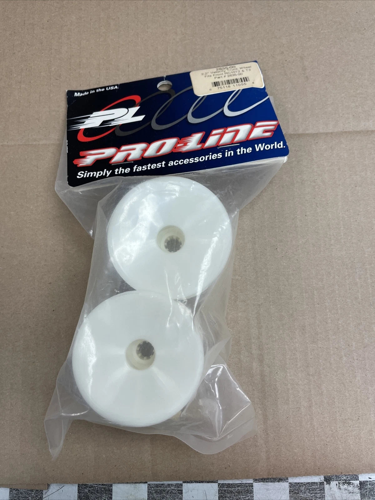 Pro-Line 2Pc Velocity 2.2" Front Truck Wheels for T2/3 PRO2635-00