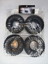 Racers Edge 1.9” Rock Crawler Tires W/ Foams 4pcs RCE3452 Pattern 1