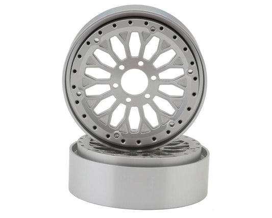 Reefs RC SHIELD 2.2 Aluminum Beadlock Wheels w/Hubs (2)