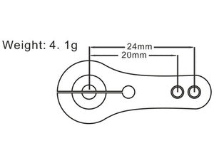 SRTTR-D 25T Servo Horn SRT
