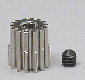 RRP1014 - Nickel Plated Steel Motor Pinion 1/8" / 48 pitch 14T