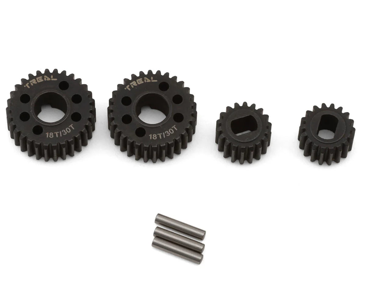 Treal Hobby Vanquish VRD/VS4-10 Harden Steel Portal Gears Set (18T/30T) (Standard) Treal