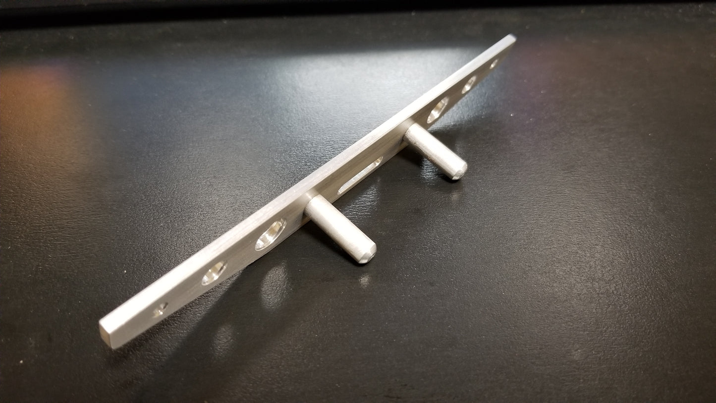 Lightweight Aluminum Comp Bumpers for TF2, Axial, or Vaterra - Front w/ fairlead