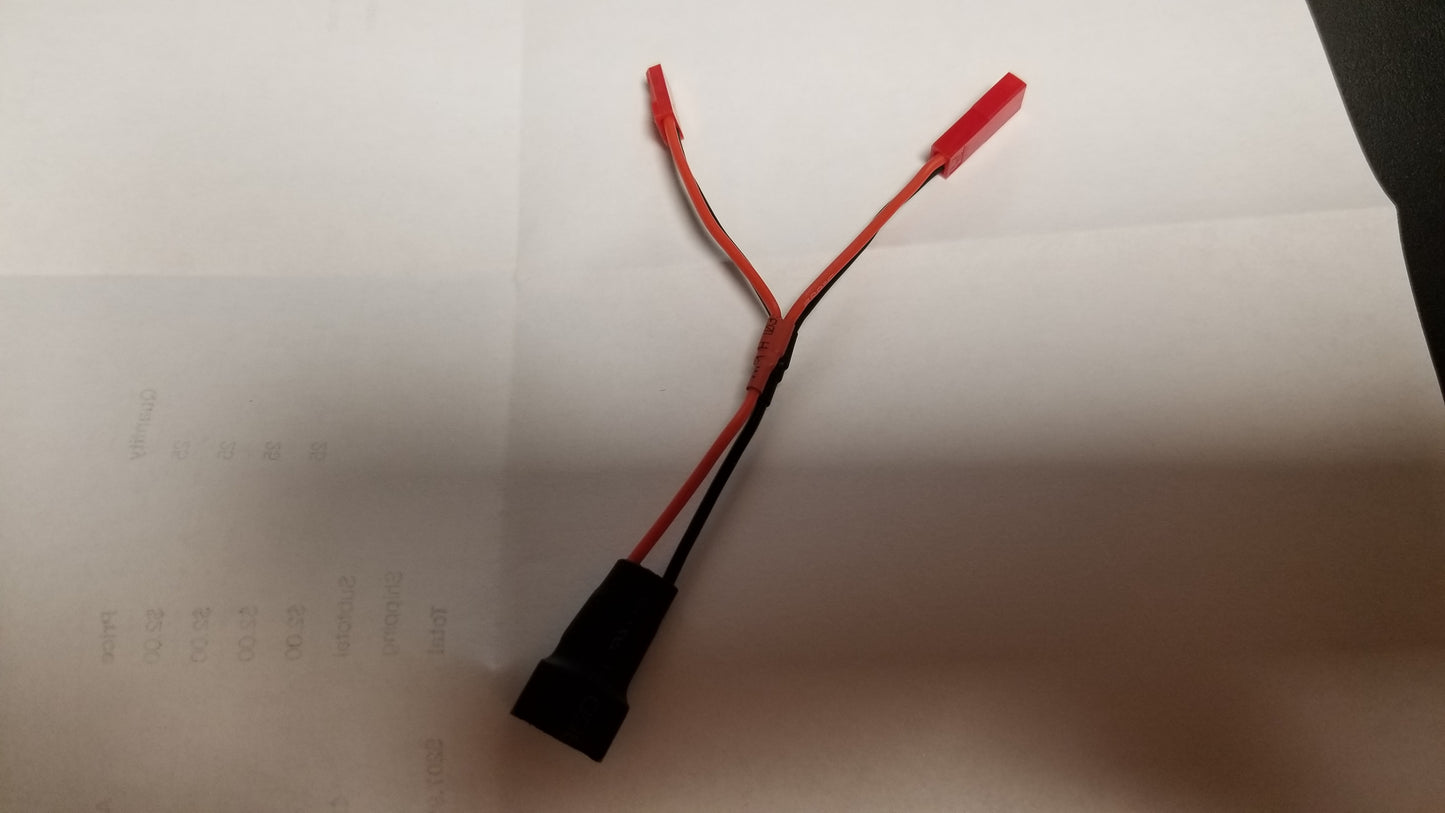 3s lipo no-solder Dragon and servo connector - male & female jst