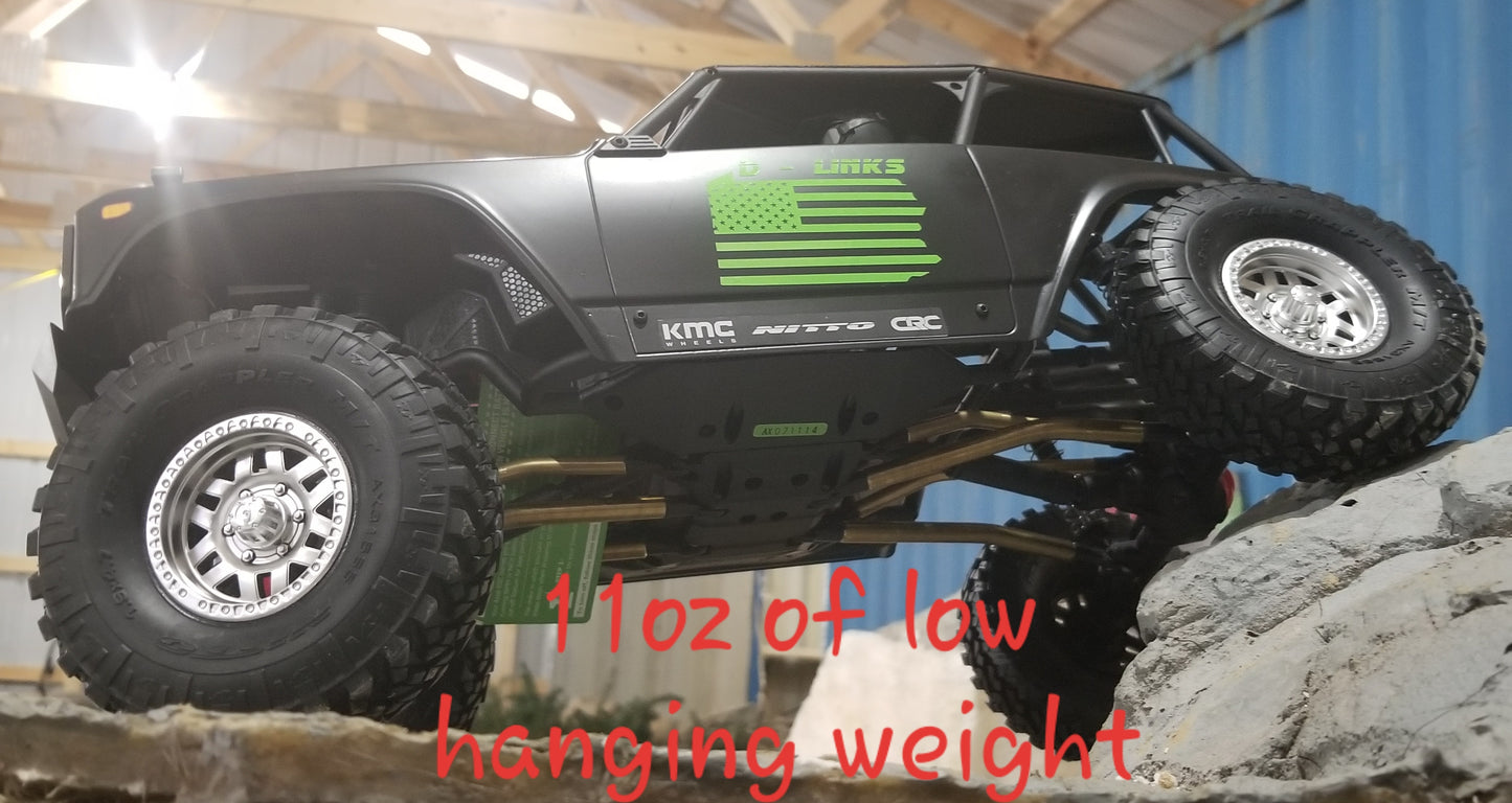 Element Enduro 12.3" (313mm) wheelbase High Clearance Rear - Delrin/Chubby Combo