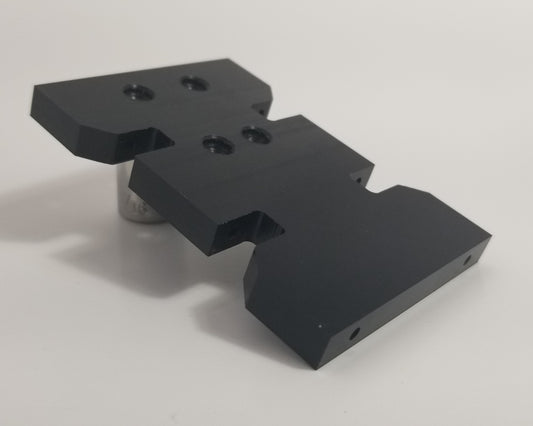 Vader Delrin Skid for SCX10/SCX10II RTR – 1/4" Delrin, 78mm Wide